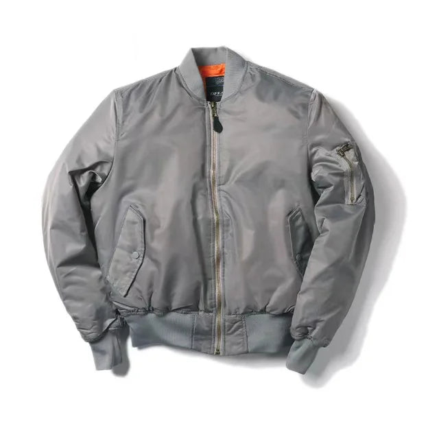 Fashionable Unisex Bomber Jacket Zipper Premium Quality