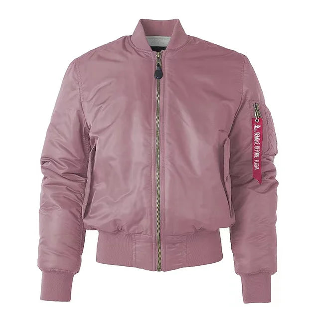 Fashionable Unisex Bomber Jacket Zipper Premium Quality