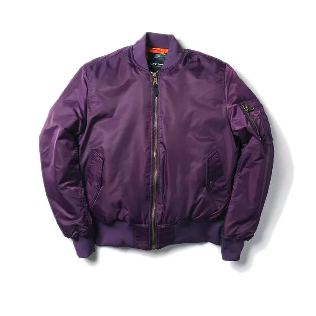 Fashionable Unisex Bomber Jacket Zipper Premium Quality