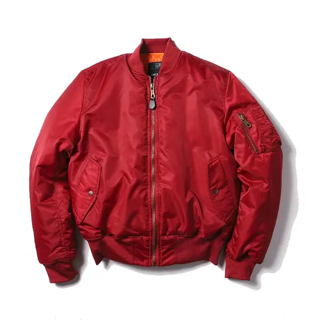 Fashionable Unisex Bomber Jacket Zipper Premium Quality