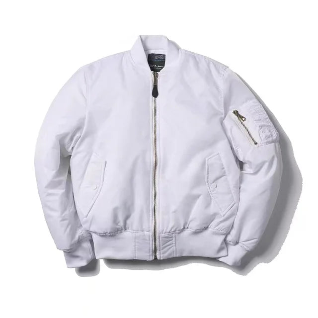Fashionable Unisex Bomber Jacket Zipper Premium Quality