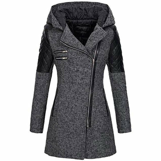 Hooded Coat Casual Modern
