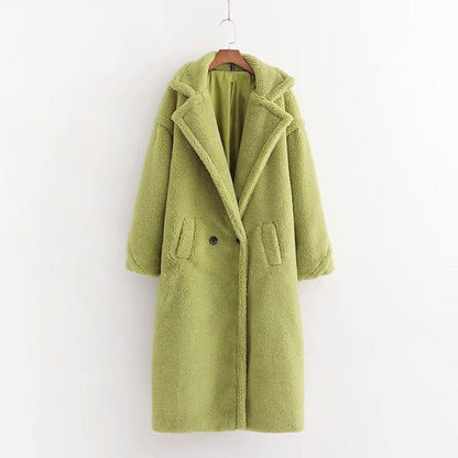 Stylish Faux Fur Coat Elegant Women