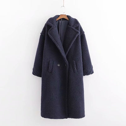Stylish Faux Fur Coat Elegant Women