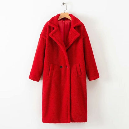 Stylish Faux Fur Coat Elegant Women