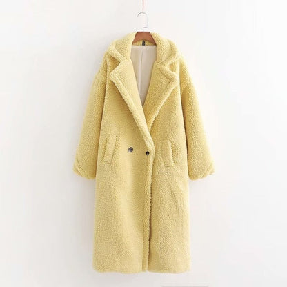 Stylish Faux Fur Coat Elegant Women