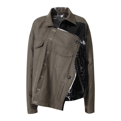 Asymmetric Women's Jacket Trendy Style