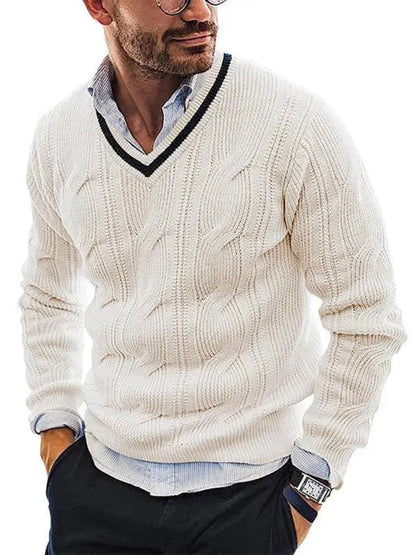Stylish Men's Pullover Slim Fit Sweatshirt