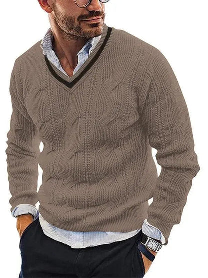 Stylish Men's Pullover Slim Fit Sweatshirt