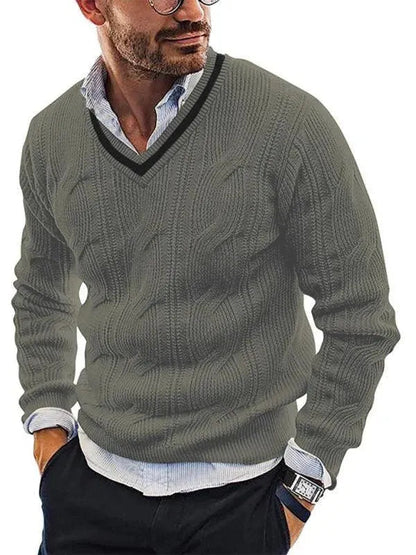 Stylish Men's Pullover Slim Fit Sweatshirt