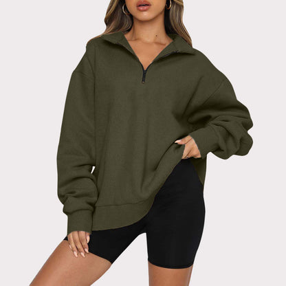 Stylish Winter Jacket Zip Jumper Modern Casual
