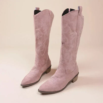 Cowgirl Boots High-Quality Comfortable Elegant Women's Shoes