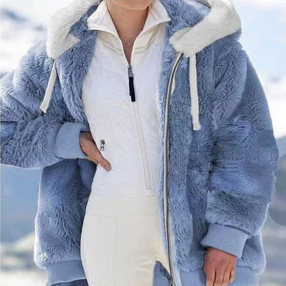 Comfortable Hooded Jacket Soft Comfort