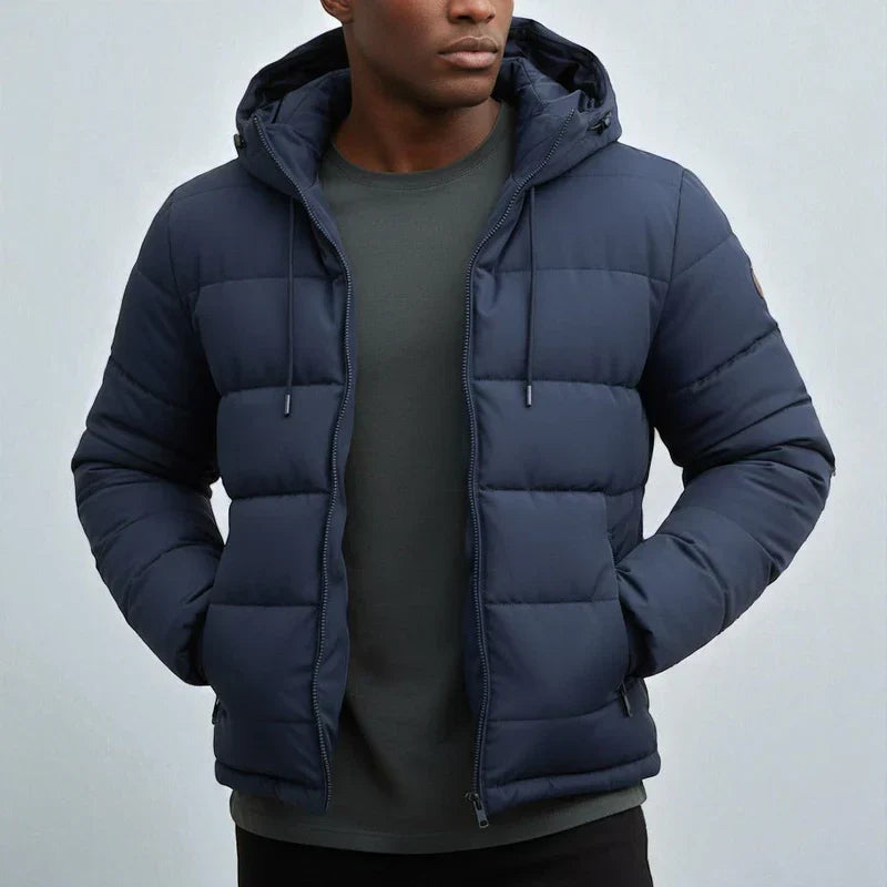 Waterproof Winter Jacket Warm Hood Insulation