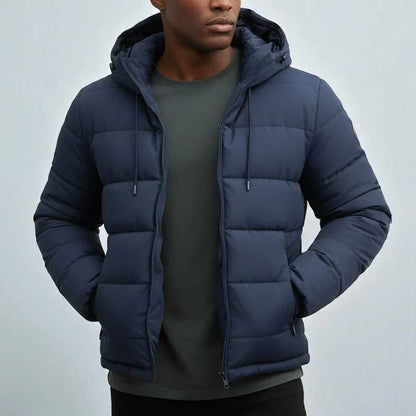 Waterproof Winter Jacket Warm Hood Insulation