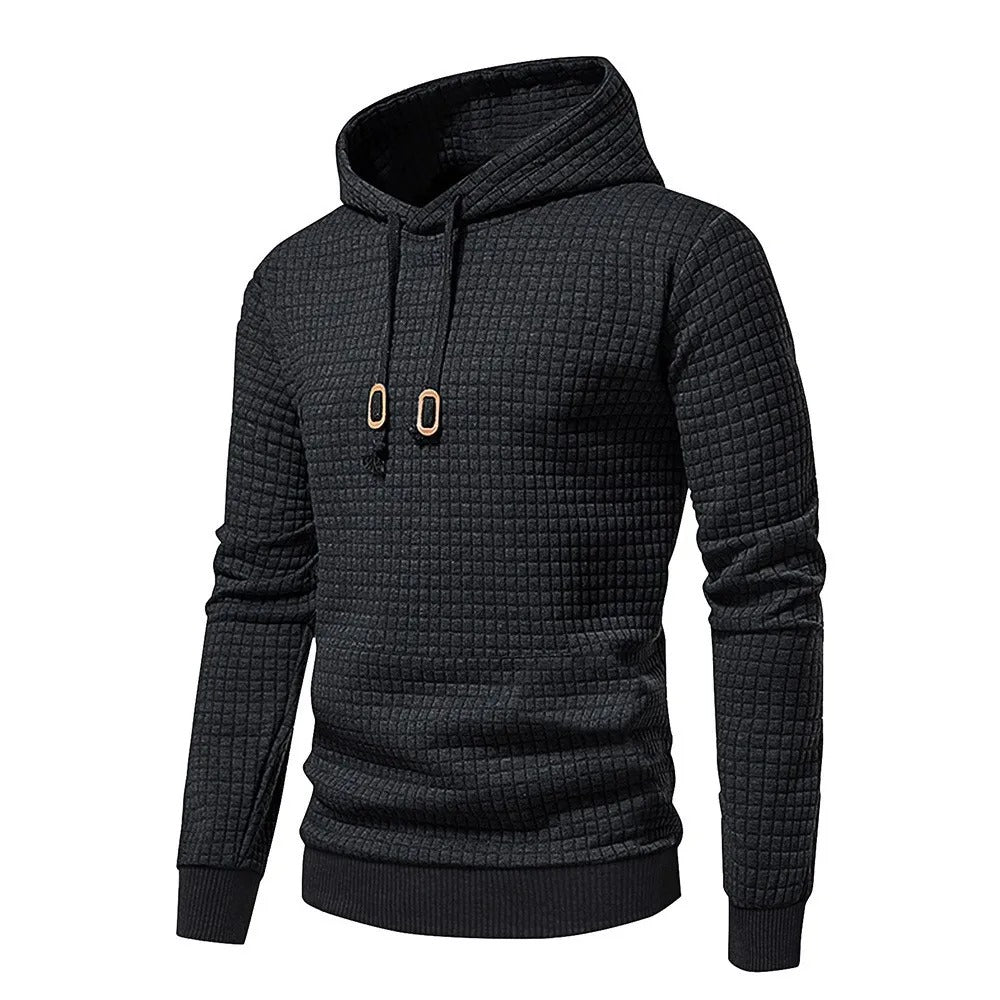 Men's Hooded Sweatshirt Sporty Modern