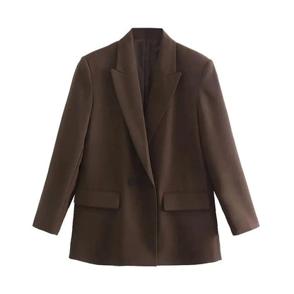 Fashionable Women's Blazer Versatile Elegant