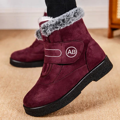 Warm Winter Boots Fur Women Shoes