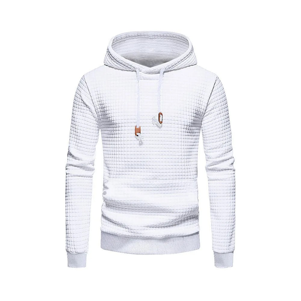 Men's Hooded Sweatshirt Sporty Modern