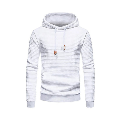 Men's Hooded Sweatshirt Sporty Modern