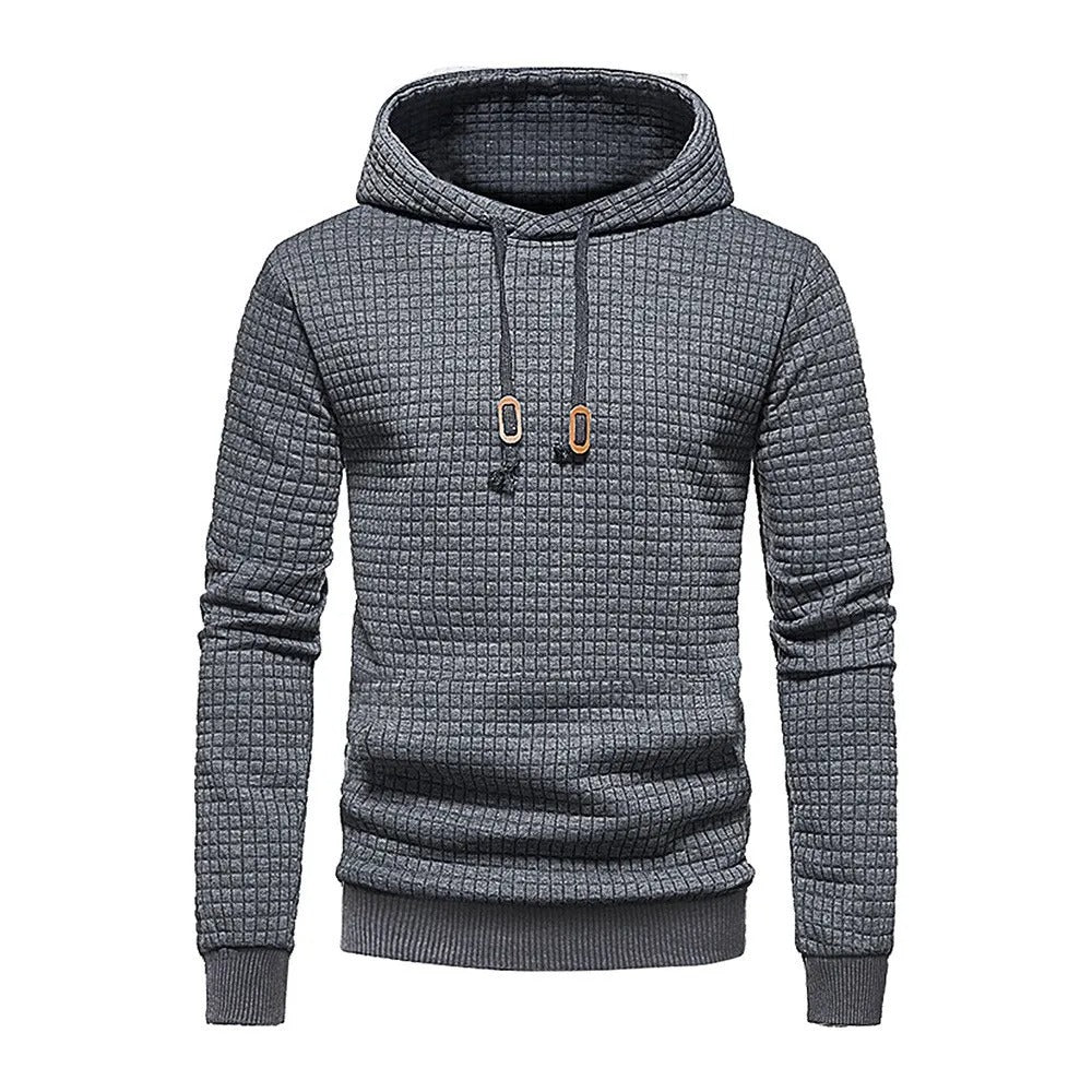 Men's Hooded Sweatshirt Sporty Modern