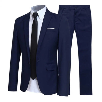 Men's Slim Fit Two-Piece Suit
