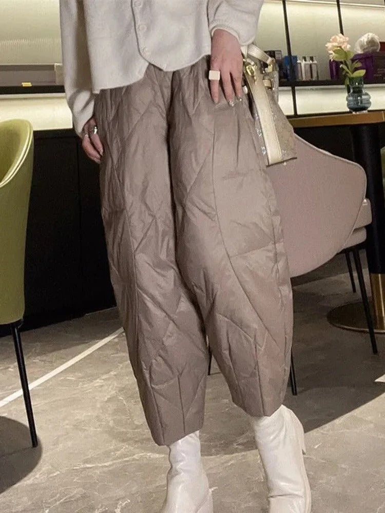 Warm Winter Trouser Set Made of Soft Cotton