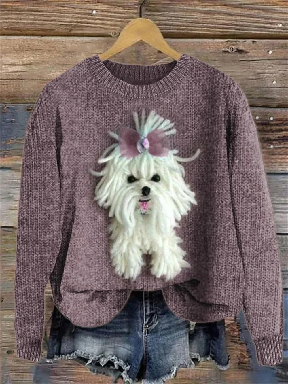 Stylish Women's Dress | Printed Sweater for Women