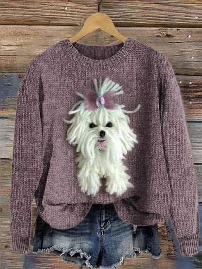 Stylish Women's Dress | Printed Sweater for Women
