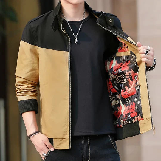 Men's Bomber Jacket Wind- and Water-Repellent