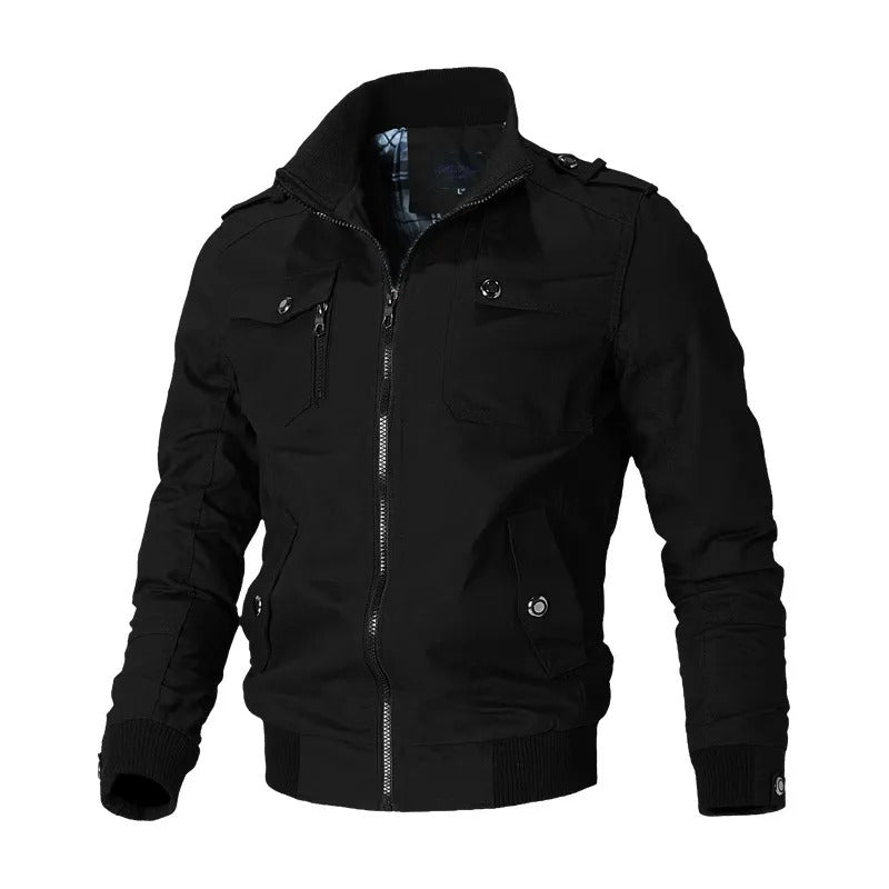 Men's Military Style Bomber Jacket