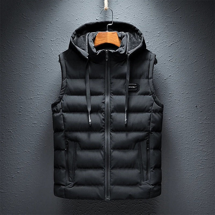 Men's Warm Outdoor Puffer Vest