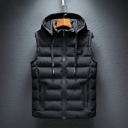 Men's Warm Outdoor Puffer Vest