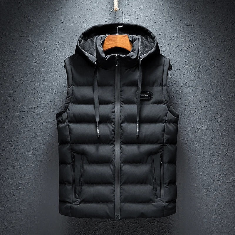Practical Bodywarmer with Hood