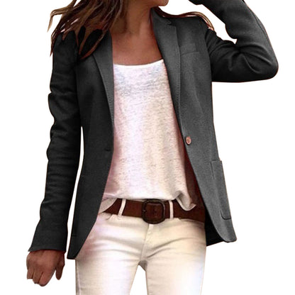 Women's Blazer Slim Fit Long Sleeve