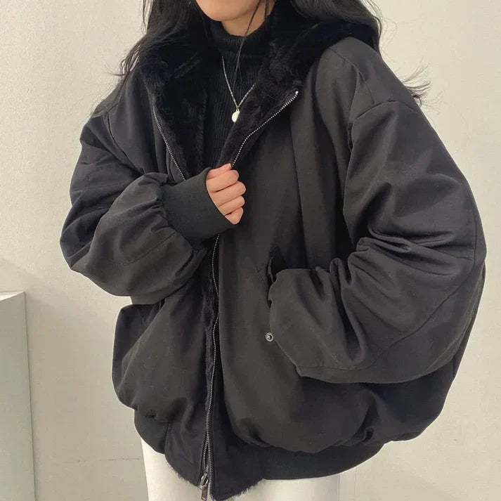 Women's Large Winter Jacket Comfortable Oversized