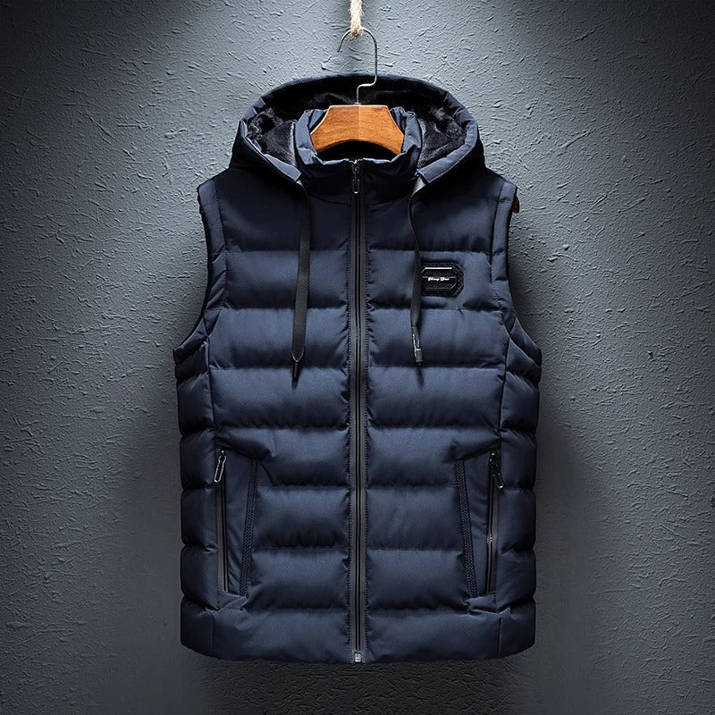 Practical Bodywarmer with Hood
