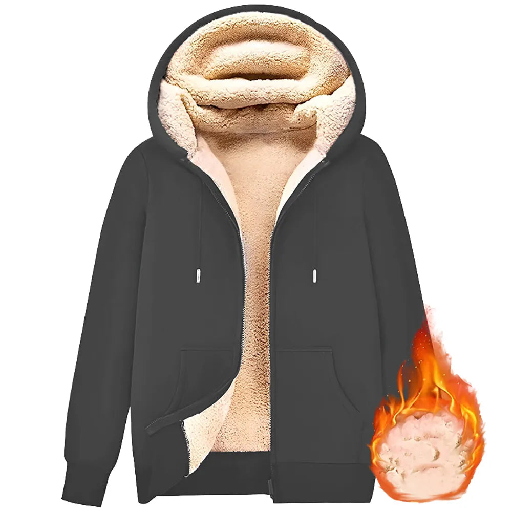 Men's Winter Hoodie Warm