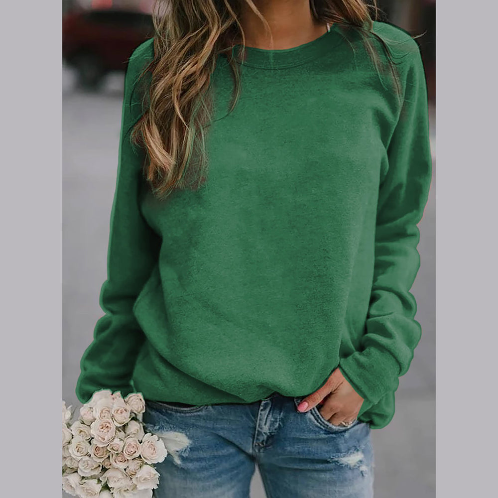 Fashionable Women's Sweatshirt Jacket Stylish