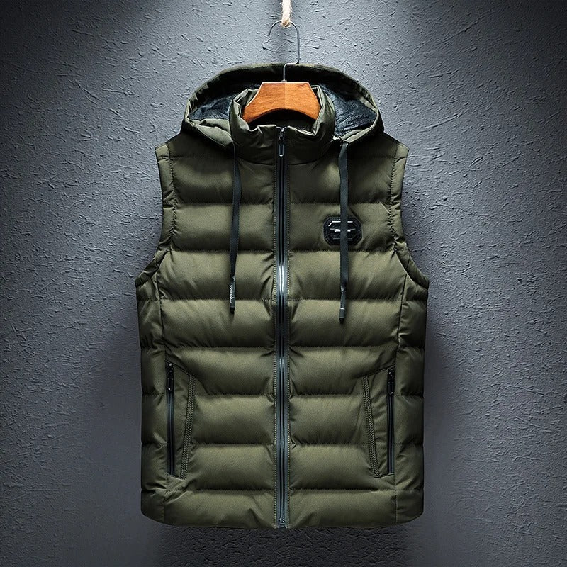 Practical Bodywarmer with Hood