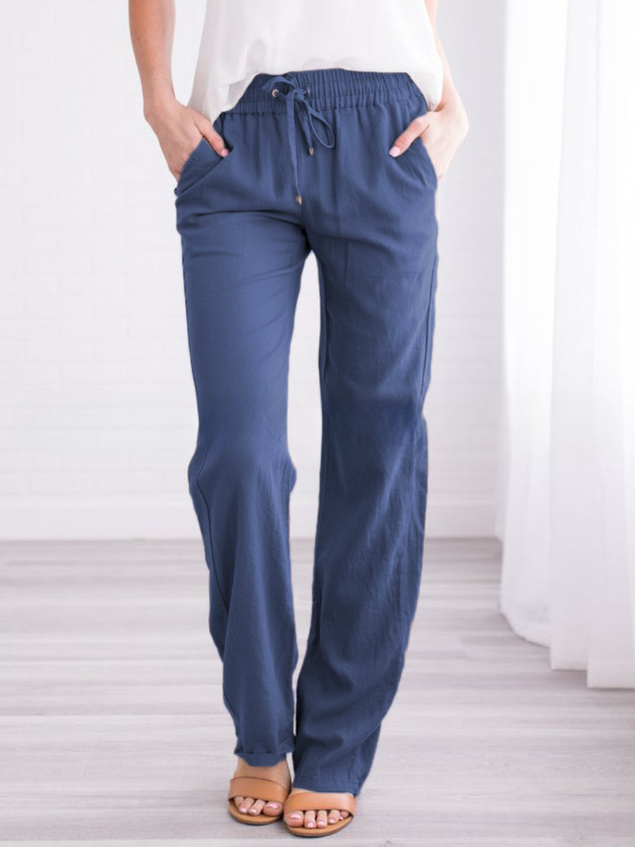 Comfortable Leisure Trousers Slightly Stretchy