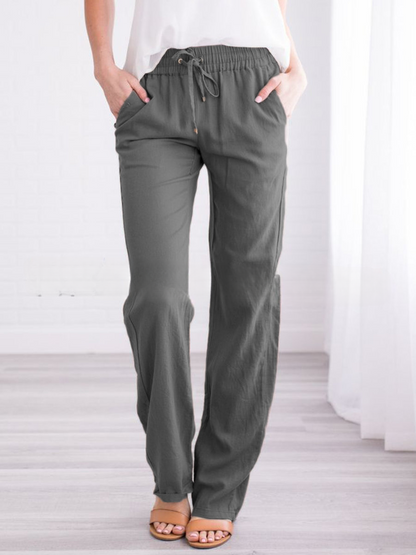 Comfortable Leisure Trousers Slightly Stretchy