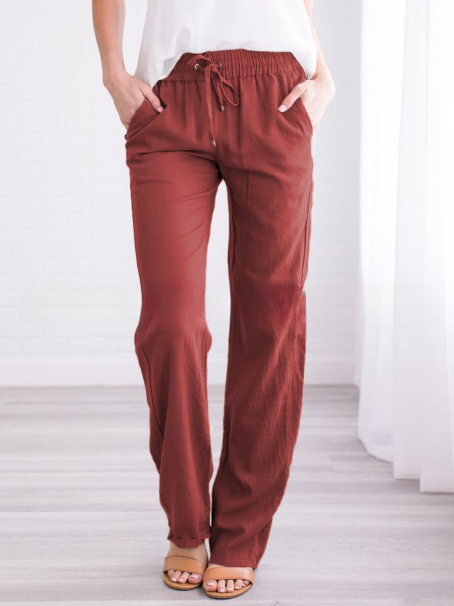 Comfortable Leisure Trousers Slightly Stretchy