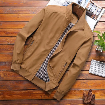 Stylish Men's Jacket Summer Lightweight Windproof