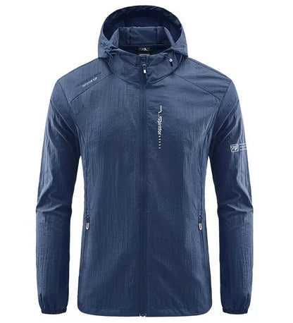 Men's Windbreaker Jacket Sporty Waterproof