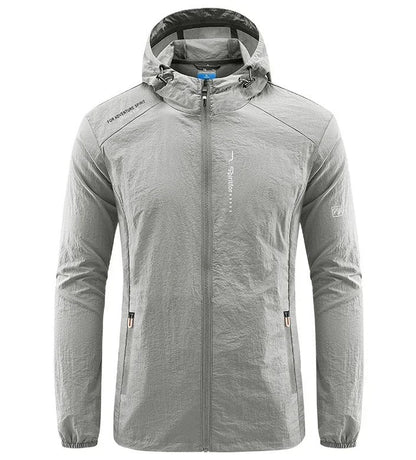 Men's Windbreaker Jacket Sporty Waterproof