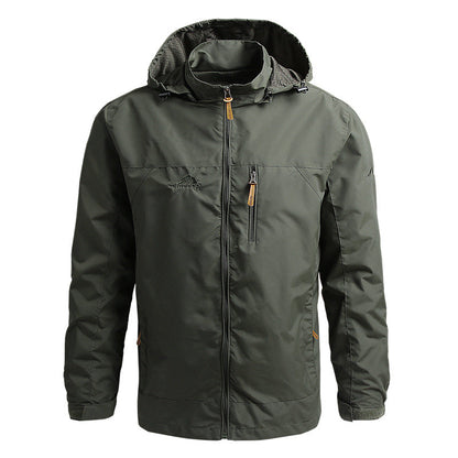 Men's Hooded Jacket Sporty Leisure