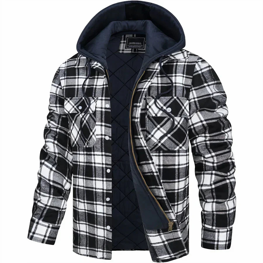 Hudson - Plaid Jacket Modern Style