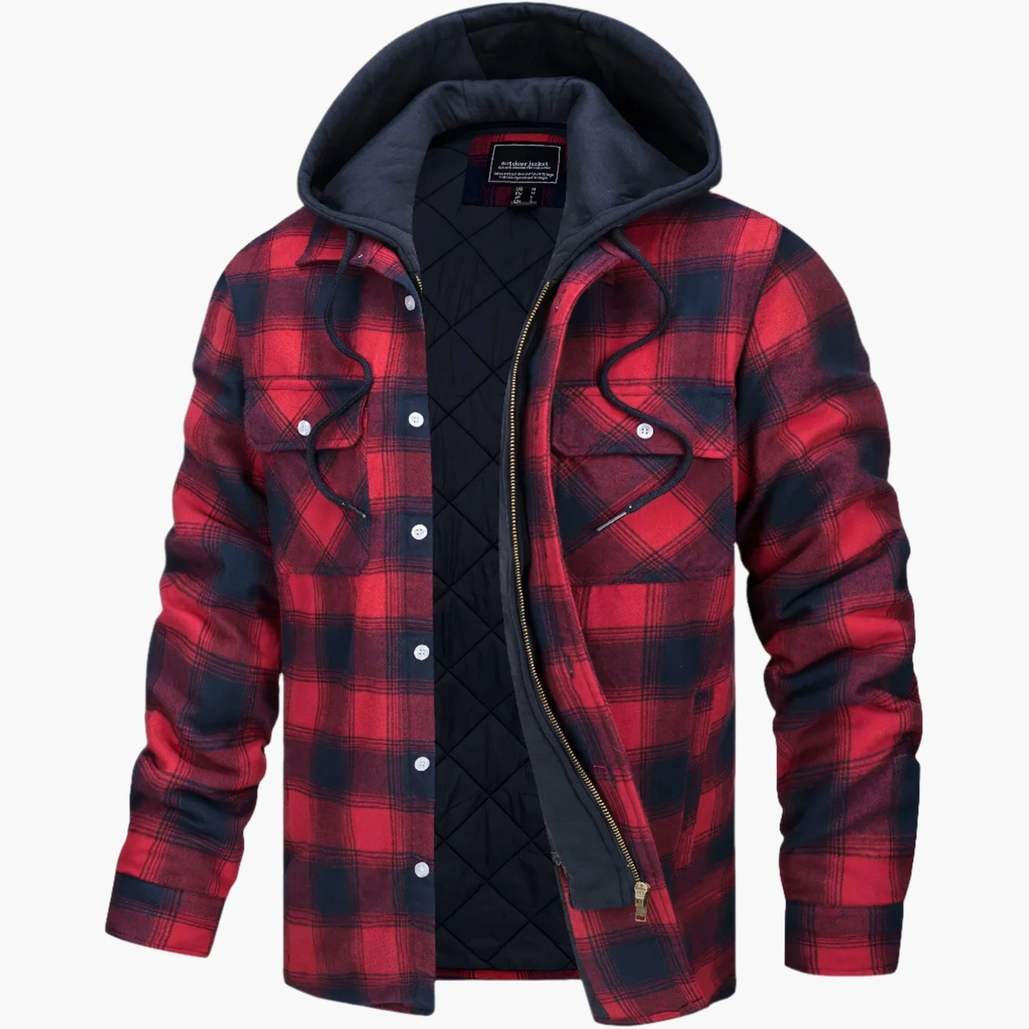 Warm Winter Coat Lined Hooded