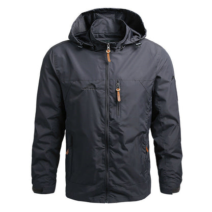 Men's Hooded Jacket Sporty Leisure